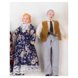 Vintage Mixed Lot of 13 Miniature Dolls