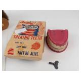 Yakity-Yak Talking Teeth, Applause Bear, Leather Purse & Elephant Mixed Lot