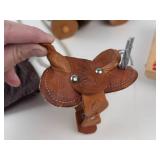 Yakity-Yak Talking Teeth, Applause Bear, Leather Purse & Elephant Mixed Lot