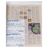 Vintage Mixed Lot of Magazine Ads & Sheet Music
