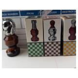 Vintage Avon Chess Piece Cologne & Aftershave Bottles (Lot of 34)