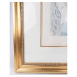 Salvador Dal the Highest Beauty of Beatrice Framed Woodcut Print