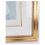 Salvador Dal the Highest Beauty of Beatrice Framed Woodcut Print