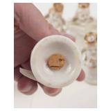 Porcelain Angel Figurines Set (Lot of 12)
