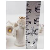 Porcelain Angel Figurines Set (Lot of 12)
