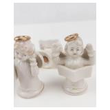 Porcelain Angel Figurines Set (Lot of 12)
