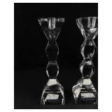 Nachtmann Lichtcrystal Crystal Candle Holders (Lot of 2)