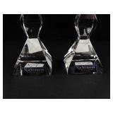 Nachtmann Lichtcrystal Crystal Candle Holders (Lot of 2)