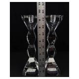 Nachtmann Lichtcrystal Crystal Candle Holders (Lot of 2)