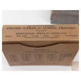 Vintage Houghton Mifflin Phonic Cards, Bradley