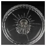 Cut Glass Pedestal Cake Stand