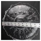 Glass Pedestal Cake Stand 10 in X 4 in