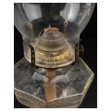 Vintage P&A Mfg Co Oil Lamp