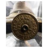 Vintage P&A Mfg Co Oil Lamp