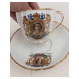 Vintage Adderley & Royal Halsey Tea Cup and Saucer Mixed Lot