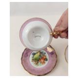 Vintage Adderley & Royal Halsey Tea Cup and Saucer Mixed Lot