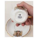 Vintage Adderley & Royal Halsey Tea Cup and Saucer Mixed Lot