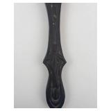 Decorative Hand Mirror With Painted Reverse Side