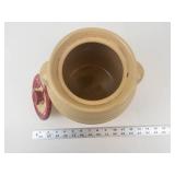 Vintage Red Wing Saffron Ware Lidded Cookie Jar
