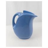 Blue Ceramic Pitcher With Lid