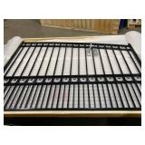 18 ft. x 6 ft. Automated Steel Paris Dual Swing Black Steel Driveway Gate and Gate Opener Kit ETL Listed Fence Gate