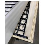 18 ft. x 6 ft. Automated Steel Paris Dual Swing Black Steel Driveway Gate and Gate Opener Kit ETL Listed Fence Gate