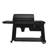 Woodridge Pro Wi-Fi Pellet Grill and Smoker in Black