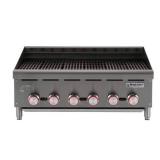 36 in. Commercial Countertop Radiant Char Broiler
