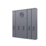 400 Amp 6-Space 3-Circuit Overheard/Underground Solar Ready Surface Mount Meter Main