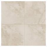 (24 cases) Canaveral Square 24 in. x 24 in. Matte White-Cool Ceramic Travertine Floor and Wall Tile (667 sq. ft.)