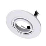 (33) 3 in. White Recessed Gimbal Ring Trim