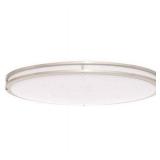 (2) EnviroLite 32 in. Oval Integrated LED Ceiling Flush Mount