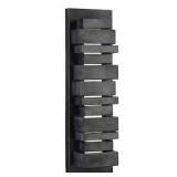 Ledgend Dark Weathered Zinc Outdoor Integrated LED Wall Lantern Sconce