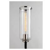 Troy Lighting Aeon Single Light 19-3/4" Tall Wall Sconce with Clear Glass Cylinder Shade