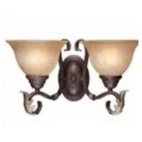 WORLD IMPORT Olympus Tradition Wall Sconce 2623-24 Bronze W Silver