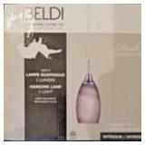 BELDI Peak one Light Nickel Pendant Ceiling Light