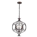 Trans Globe 3-Light Rubbed Oil Bronze Pendant 10413 ROB