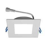 (11) 6 in. Square 5000K Remodel IC-Rated Recessed Integrated LED Edge Lit Downlight Kit