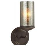(2) Sea Gull Lighting 4110401-715 Sfera One Wall/Bath Vanity Style Lights, Autumn Bronze