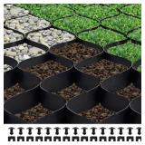 (6) Ground Grid 1885 lb. per sq. ft. Load Weed Barrier 2 in. Depth Patio Pavers 27 x 4 ft. Ground Stabilization Grid for DIY