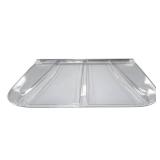 52 in. W x 37 in. D x 2-1/2 in. H Premium Square Flat Window Well Cover
