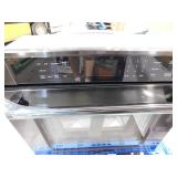 Professional 30 in. True Convection Electric Single Wall Oven with Air Fry and Self Clean in Black Stainless Steel