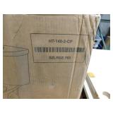 High Toilet 2-piece 0.8/1.28GPF Dual Flush Elongated 21 in. Toilet, in White Map Flush 1000g with Soft-Close Seat