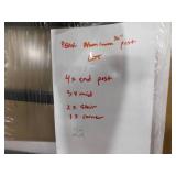 Peak Aluminum post Lot