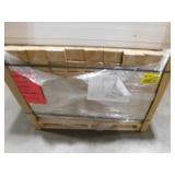 (100) White Cordless Light Filtering 3.5 in. Vertical Blind Kit for Sliding Door or Window - 78 in. W x 84 in. L