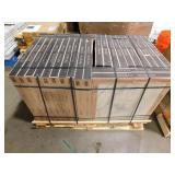(24 cases) Canaveral Square 24 in. x 24 in. Matte White-Cool Ceramic Travertine Floor and Wall Tile (667 sq. ft.)