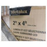 (7) 2 x 4 ft. Selectable 6000/4500/3000 Lumens, Integrated LED, Surround Architectural Slim Frame Panel, 4-Selectable CCT