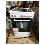 20 in. 1.87 cu. ft. Slide-In Electric Range with Convection in White
