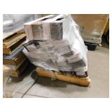 Golden Honey Ledger Panel 6 in. x 24 in. Splitface Quartzite Wall Tile (78 sq. ft.)