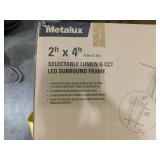 (5) 2 x 4 ft. Selectable 6000/4500/3000 Lumens, Integrated LED, Surround Architectural Slim Frame Panel, 4-Selectable CCT